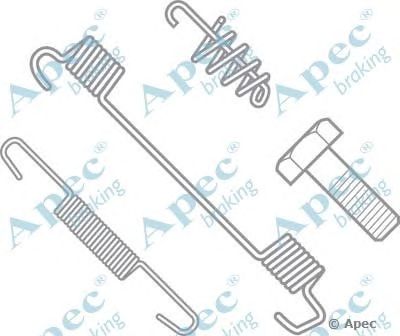 APEC BRAKING kit619 -  Комплектующие, тормозная колодка